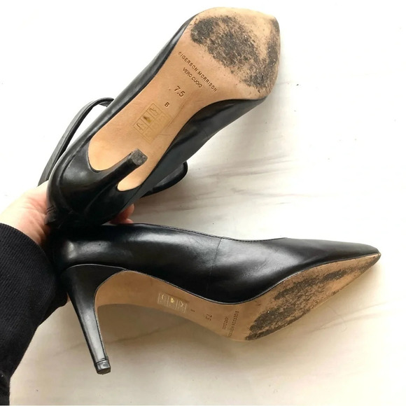 Sigerson Morrison Sanne Pumps Smooth Leather 7.5 - Picture 7 of 7
